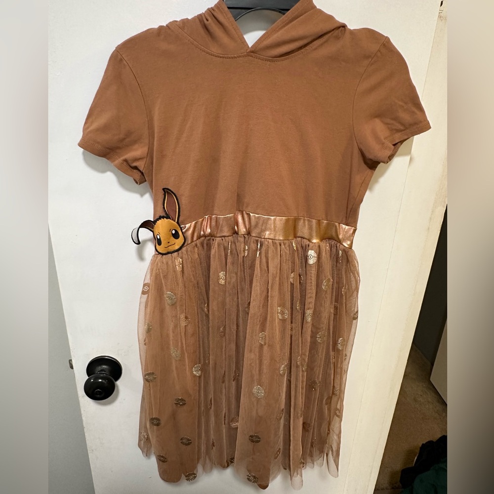Girls Evee Pokemon Cosplay Dress